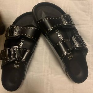 Black Birkenstocks